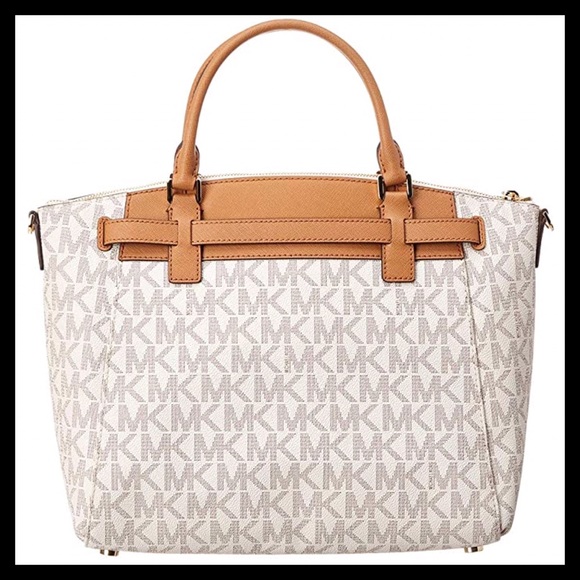 Michael Kors Hamilton Traveler Large Satchel Tote - Picture 2 of 16